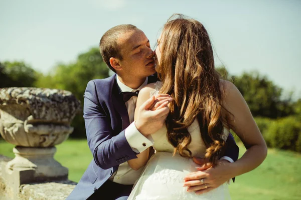 damat ve gelin mutlu portre