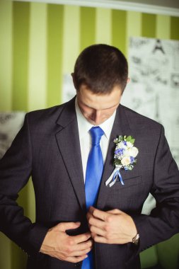 Damat Giydirme ve töreni için hazırlanıyor