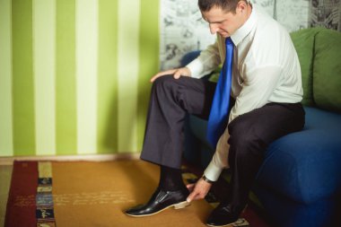 Damat Giydirme ve töreni için hazırlanıyor