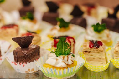 Masada lezzetli tatlılar