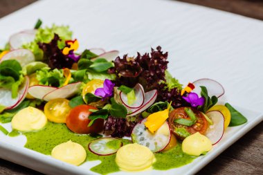 kiraz domates, taze salata