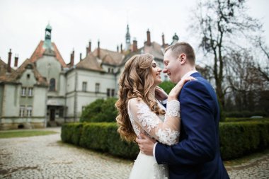 Gelin ve damat, düğün günü