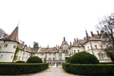 Gelin ve damat, düğün günü