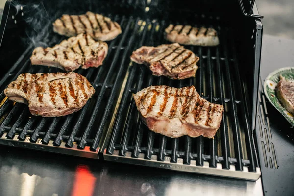 Rindersteaks vom Grill — Stockfoto