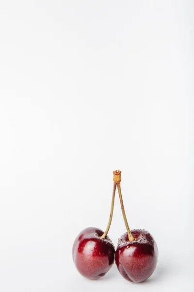 Fresh  Cherries on  table — Stock Photo, Image