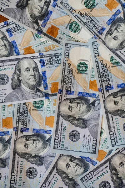 Dólares americanos dinheiro em dinheiro . — Fotografia de Stock