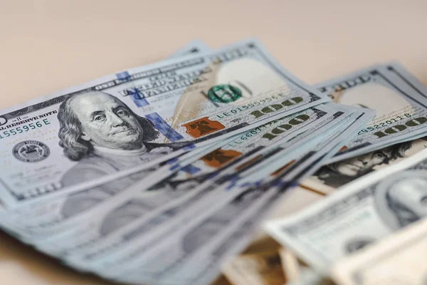 Αμερικανικά δολάρια μετρητά χρήματα. — Φωτογραφία Αρχείου