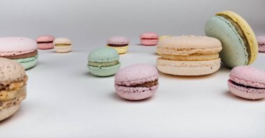 lezzetli pasta macarons 
