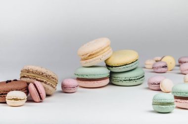 lezzetli pasta macarons 