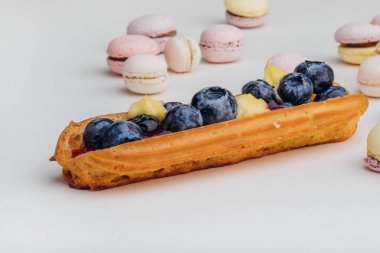  macarons ve Brewed Kek pasta