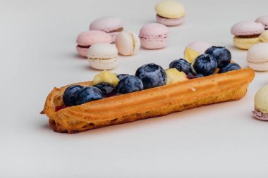  macarons ve Brewed Kek pasta