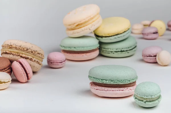 Lezzetli pasta macarons — Stok fotoğraf