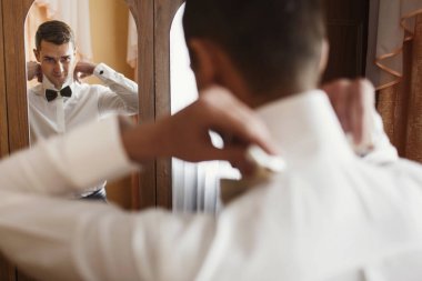 Damat Giydirme ve töreni için hazırlanıyor