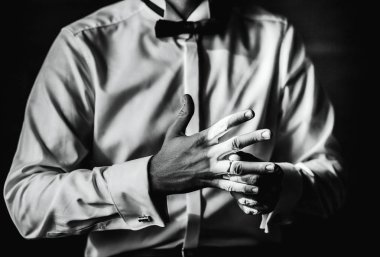 Damat Giydirme ve töreni için hazırlanıyor 
