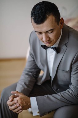 Damat Giydirme ve töreni için hazırlanıyor 