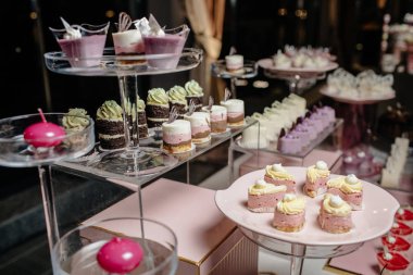 Lezzetli düğün Resepsiyon çikolata