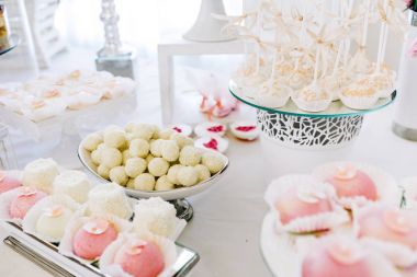 Lezzetli düğün Resepsiyon çikolata