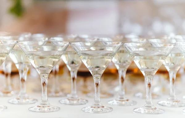 Alcohol drinkbar bruiloft. — Stockfoto