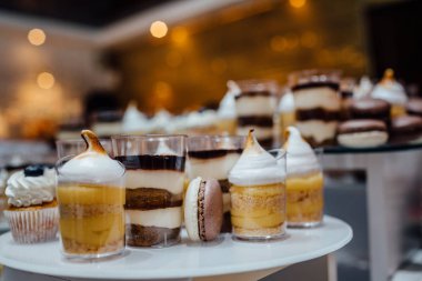 Lezzetli düğün Resepsiyon çikolata 