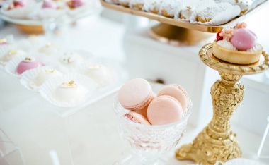 Lezzetli düğün Resepsiyon çikolata