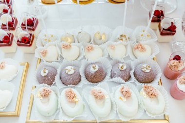 Lezzetli düğün Resepsiyon çikolata