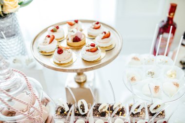 Lezzetli düğün Resepsiyon çikolata