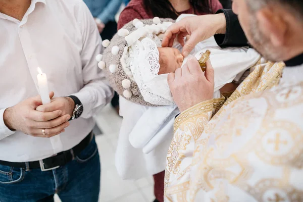 Niño Recién Nacido Ceremonia Epifanía —  Fotos de Stock