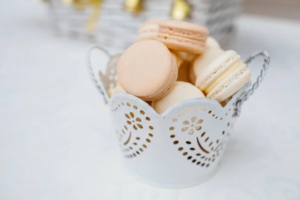 Lezzetli pasta macarons — Stok fotoğraf