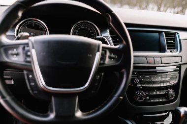 Yeni modern araba iç.