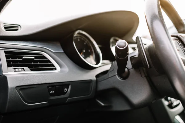 Interior New Modern Car — Stock Photo, Image