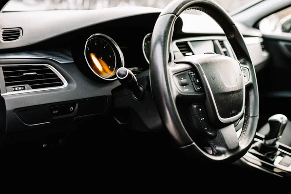 Interior New Modern Car — Stock Photo, Image