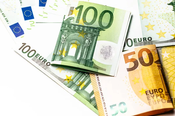 Euro Money Euro Cash Background Billets Euros — Photo