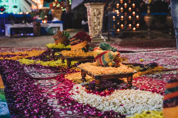 Індійська Місцем Весільного Торжества Індії — стокове фото