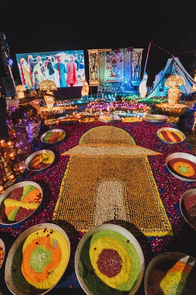 Indischer Ort Für Hochzeitsfeier Indien — Stockfoto