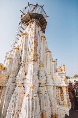 Hindistan eski Tapınağı ile turist Simgesel Yapı