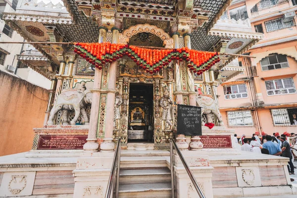 Monumento Turístico Con Antiguo Templo India — Foto de Stock
