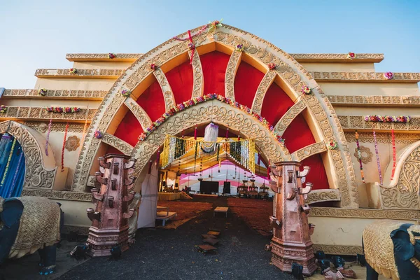 Декорации Индийского Санкранти Индуистский Фестиваль — стоковое фото