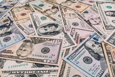 Karışık dolar, para arka plan