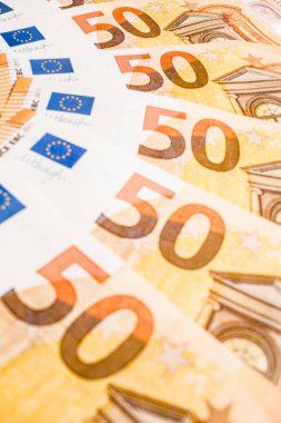 50 euro euro banknot para faturaları