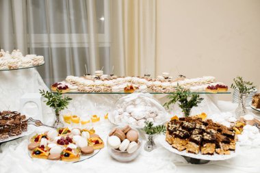 Şeker büfesi lezzetli tatlılar