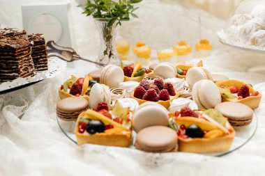 Şeker büfesi lezzetli tatlılar