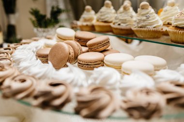 Şeker büfesi lezzetli tatlılar