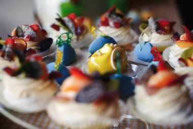 Lezzetli düğün Resepsiyon çikolata