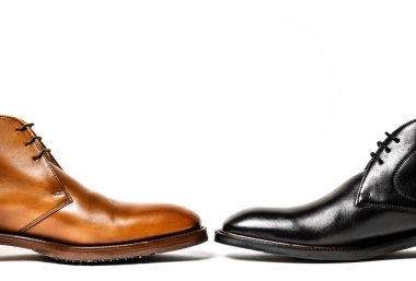 Beyaz arka plan üzerinde izole erkek Klasik Ayakkabı