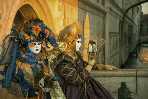 People All World Come Venice Carnival — Stock Photo, Image