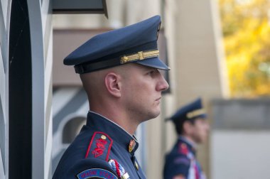 Prag, Çek Cumhuriyeti - 2 Ekim 2017: kıtası değiştirme 