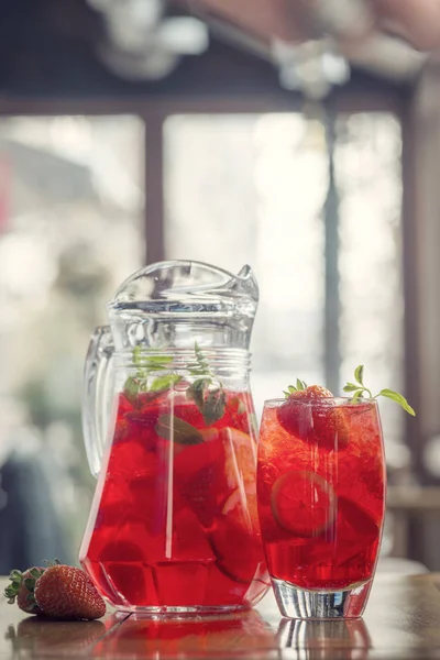 Limonada Verão Frutas Frescas — Fotografia de Stock