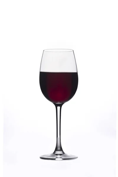 Red Wine White Background — Stock Photo, Image