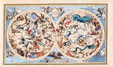 Antika antika takımyıldızı gök yarımkürede