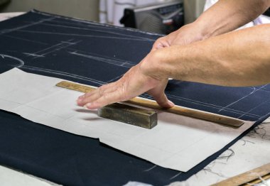 takım elbise, el dikiş yapma